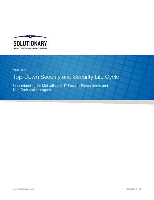 Top-Down Security and the Security Life Cycle