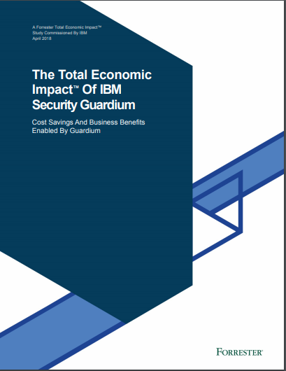 Total Economic Impact of IBM Security Guardium