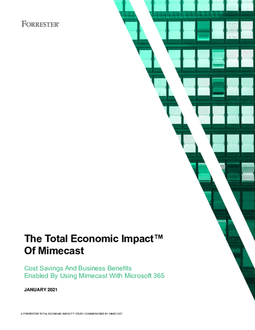 The Total Economic Impact™ Of Mimecast