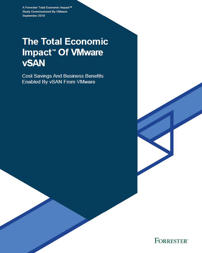 The Total Economic Impact of VMware vSAN