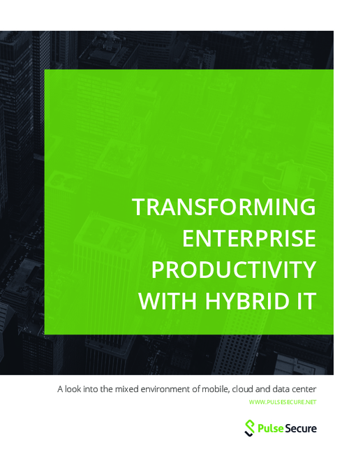 Transforming Enterprise Productivity With Hybrid IT