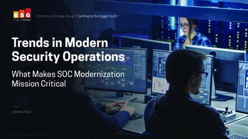 Trends in Modern Security Operations: What Makes SOC Modernization Mission Critical