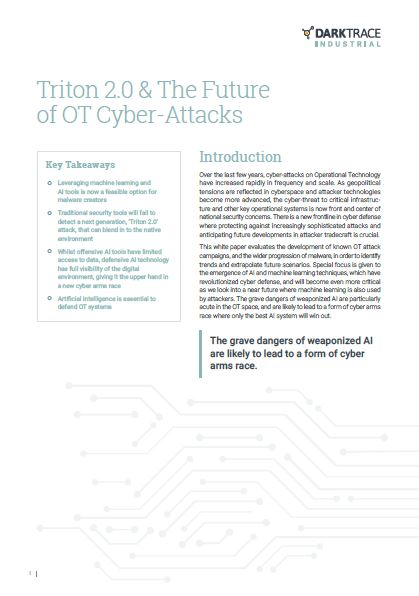 Triton 2.0 & The Future of OT Cyber-Attacks