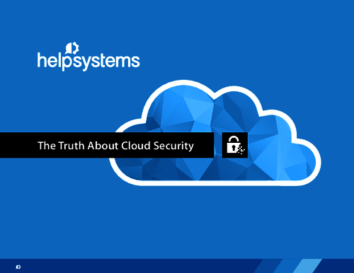 The Truth About Cloud Security