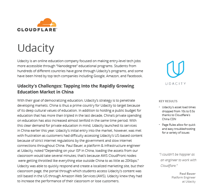 Udacity's Challenges: Tapping Into the Rapidly Growing Education Market in China