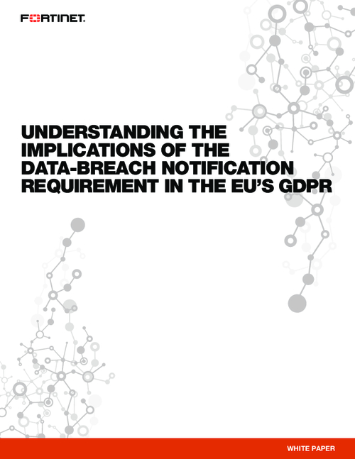 Understanding The Implications of The Data-Breach Notification Requirement in The EU's GDPR