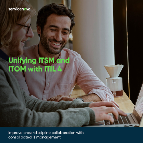 Unifying ITSM and ITOM with ITIL4​