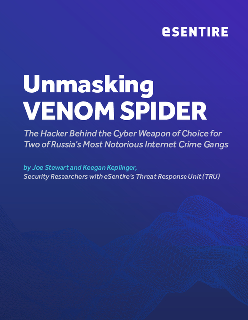 Unmasking a Hacker: VENOM SPIDER