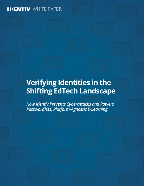 Verifying Identities in the Shifting EdTech Landscape