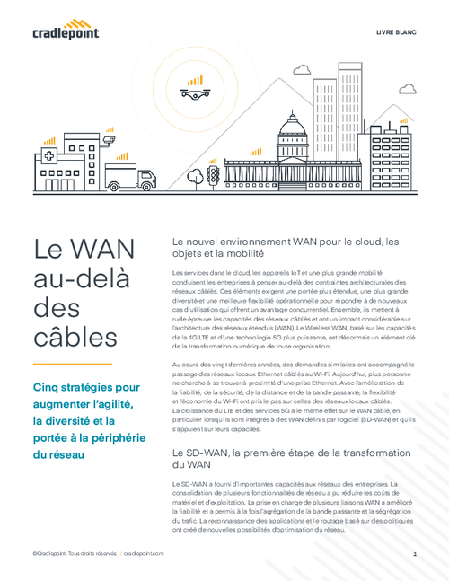 WANs Beyond Wires (French Version)