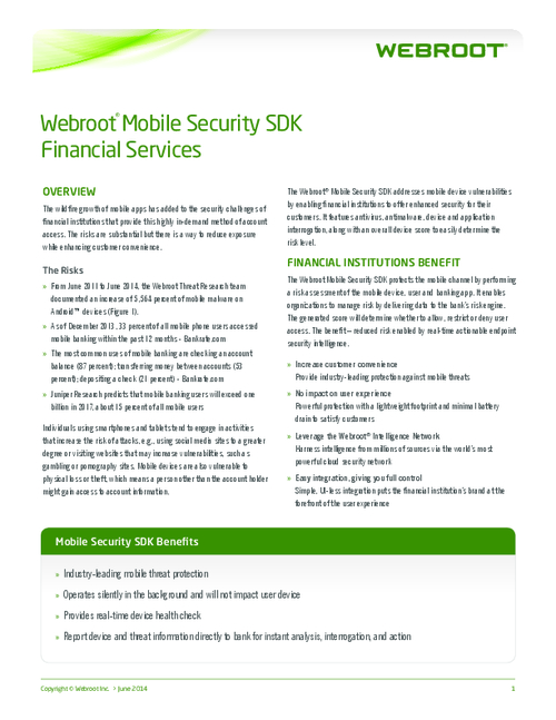 Reducing Mobile Banking Risk with Real-Time Endpoint Security Intelligence