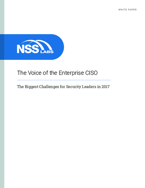 What Keeps CISOs Up at Night: The Biggest Security Challenges in 2017
