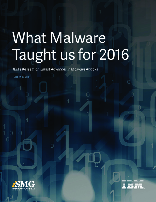 What Malware Taught us for 2016