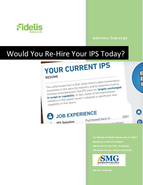 What's Required in Your Next Generation IPS Solution?