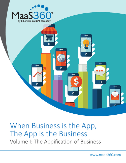 When Business is the App, the App is the Business - Vol 1