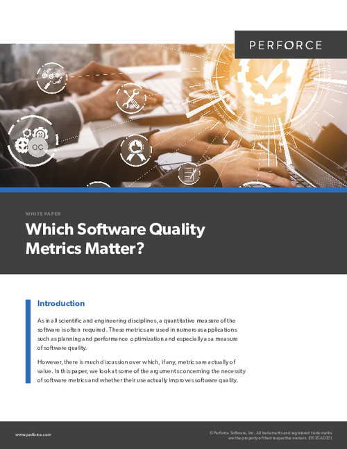 Which Software Quality Metrics Matter?