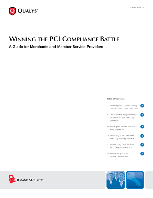 Winning the PCI Compliance Battle