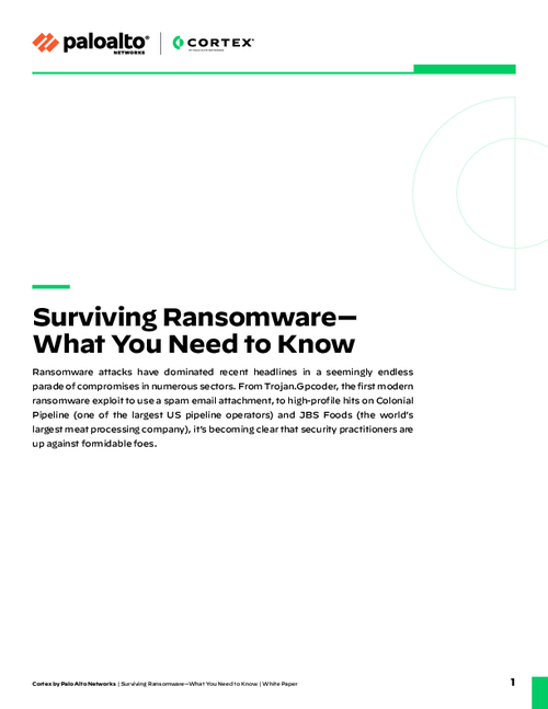 Surviving Ransomware: What You Need to Know