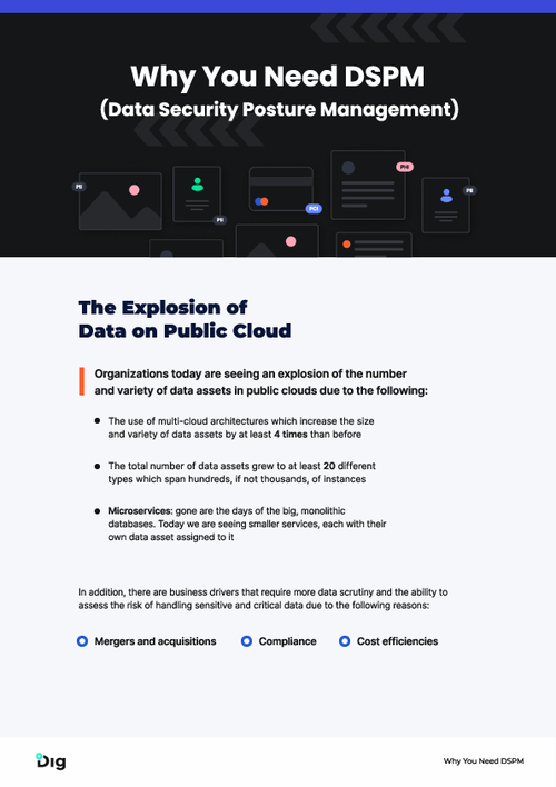 Why You Need DSPM (Data Security Posture Management)