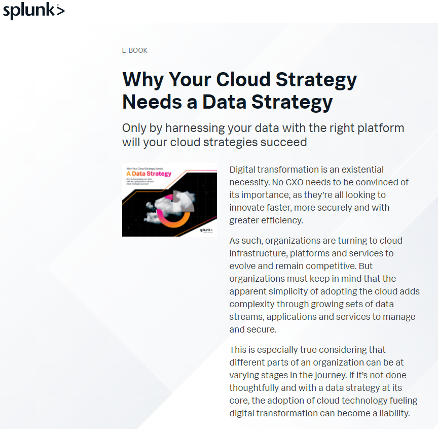 Why Your Cloud Needs a Data Strategy