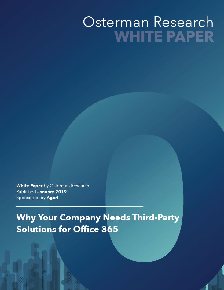 Why Your Company Needs Third-Party Solutions for Office 365
