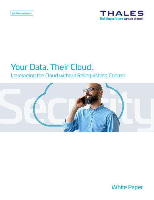 Your Data. Their Cloud. Leveraging the Cloud without Relinquishing Control