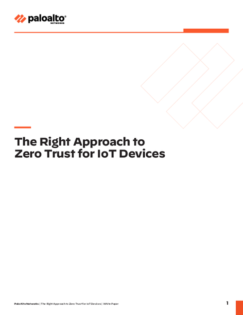 Zero Trust for IoT Devices – The Right Approach