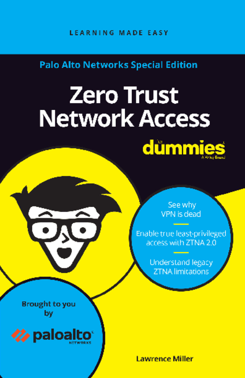 Zero Trust Network Access For Dummies®